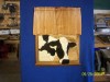 cow in window